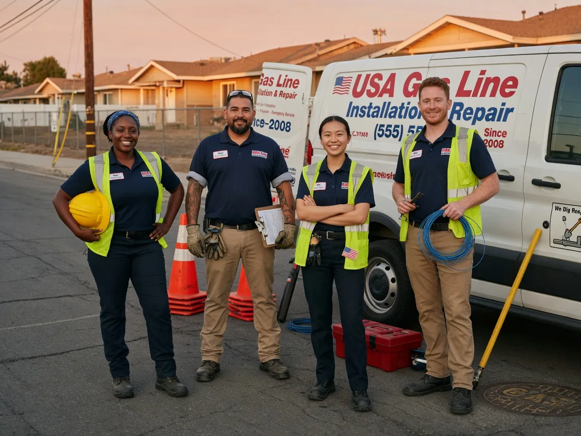 Gas Line Installation company in Carbondale, PA